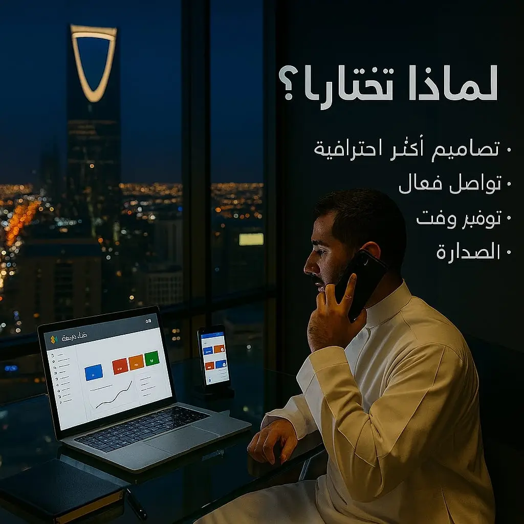 خدمة سعودية احترافية تقدم حلول تسويقية حقيقية وتحقق نتائج ملموسة للعميل